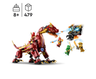 LEGO Ninjago 71793 Lawowy smok zmieniający się w falę ognia - 1144474 - zdjęcie 3